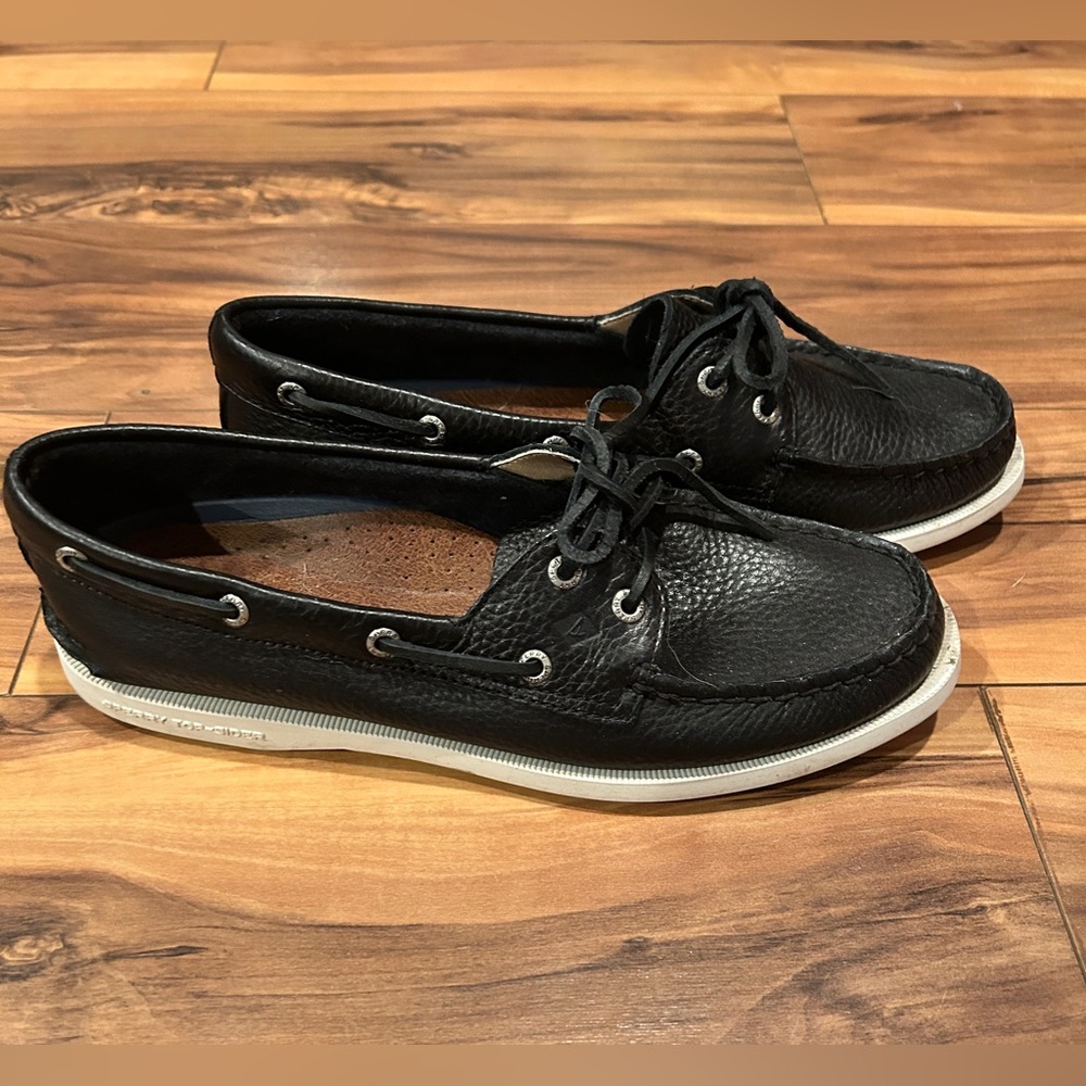 Sperrys - Black Pebble - Size 8.5